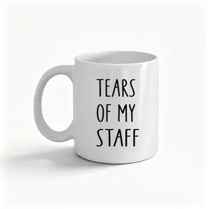 Tears Of My Staff Coffee Mug, Boss Mug, Funny Boss Gift, Fun Gift For Boss, Manager Coffee Cup, Funny Manager Gift, Coworker Cup, 11 15oz Ceramic Cup.jpg