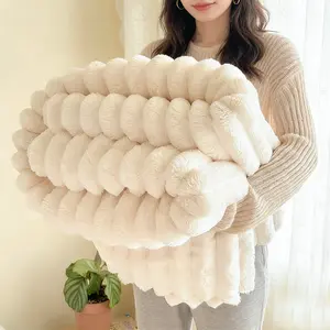 Snooztex Soft White Fluffy Throw Ultra Soft Cozy Fleece for Couch & Bed Cute Decor Gift for Women Off White Self Heating  hugs blanket lightweight breathable summer blanket