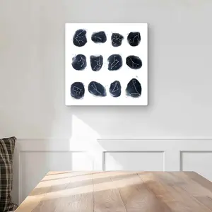 212 MAIN Aluminium Constellations Galaxy Wall Art Photo Print - 16x16 in., Minimalist Scandinavian Earth & Stars Metal Artwork, Nature-Inspired Home Decor, Room Decoration for Home Aesthetic