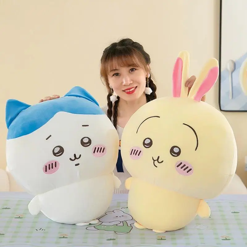 50cm Japanese Anime Chiikawa-ww03 Usagi Hachiware Plush Doll, High-Quality Oversized Pillow, Girl's Birthday Gift for Toys & Hobbies DIY Felt Crafts Enthusiasts, Chikawa