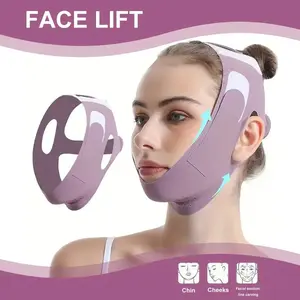 Advanced V-Shape Lifting Mask, Reusable Fragrance-Free Facial Lift Band, Reduces Chin and Double Chin, Tightens Contours, Improves Jawline