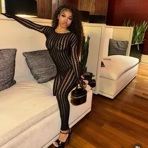 Fish net bodysuit