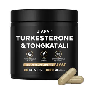 JIAPAI Turkesterone | Tongkat Ali | Colostrum-High-Potency Men's Health Formula Muscle Growth & Energy Support  Supports Vitality Blood Flow Muscle Stamina Mental Focus