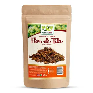 Flor de Tila Linden Flower Hierba Herbal Tea 4 oz.-113g Natural Mexican Herb Hierba Wild Crafted