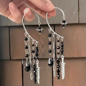 Demon Blade ear cuffs