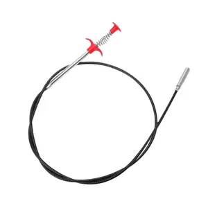 (Drain Clog Remove Tool)Flexible Grabber Claw Pick Up Reacher Tool , With 4 Claws Bendable Hose Pickup Reaching Assist Tool for Litter Pick, Home and Kitchen Sink, Drains, Toilet (78.74 inch)