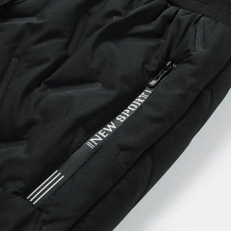 3-Pack Men's & Women's Thickened Winter Jogger Pants with Plush Fleece Lining Warm Leak-Proof Windproof Adjustable Drawstring Waist Zipper Pockets Solid Color for Casual Home and Outdoor UseGiftGift 3-Pack Men's & Women's Thickened Winter Jogger Pants with Plush Fleece Lining Warm Leak-Proof Windproof Adjustable Drawstring Waist Zipper Pockets Solid Color for Casual Home and Outdoor UseGiftGift