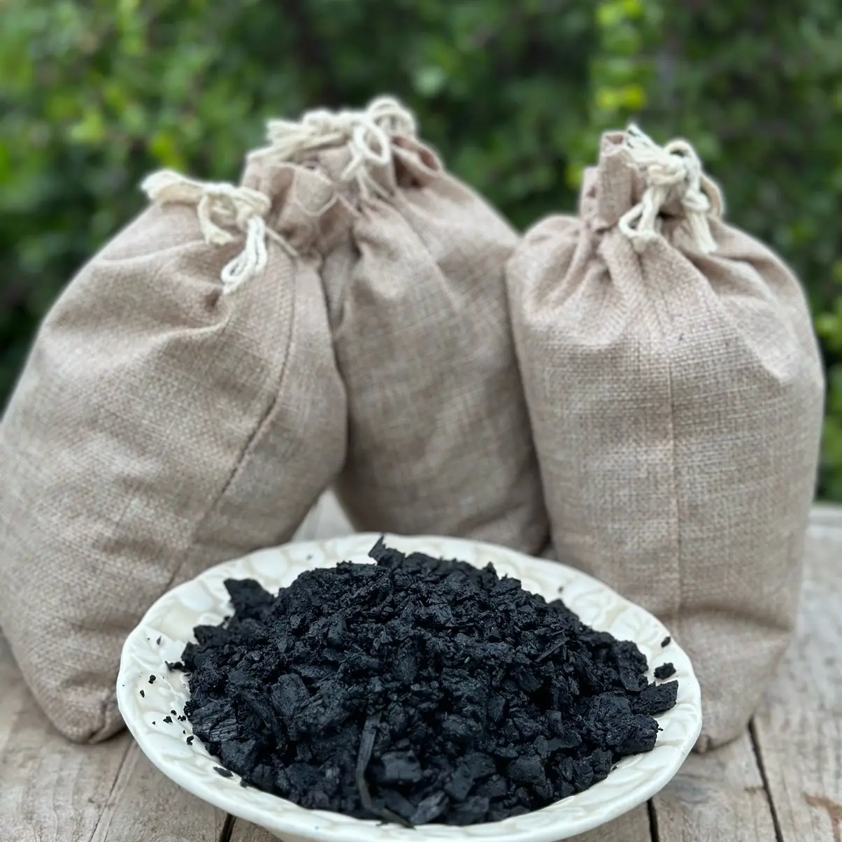 PURE Biochar Precharged & Ready for Use 1 Gallon 3 Gallon