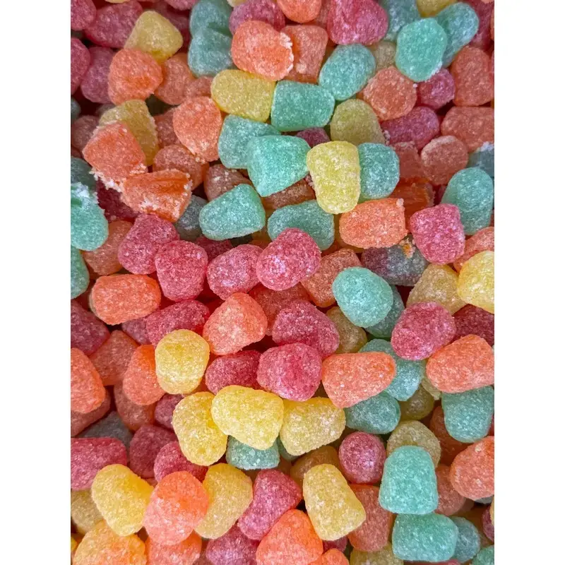 Sour Fruit Drops Chewy Candy Bites Sour Fruit Drops Chewy Candy Bites