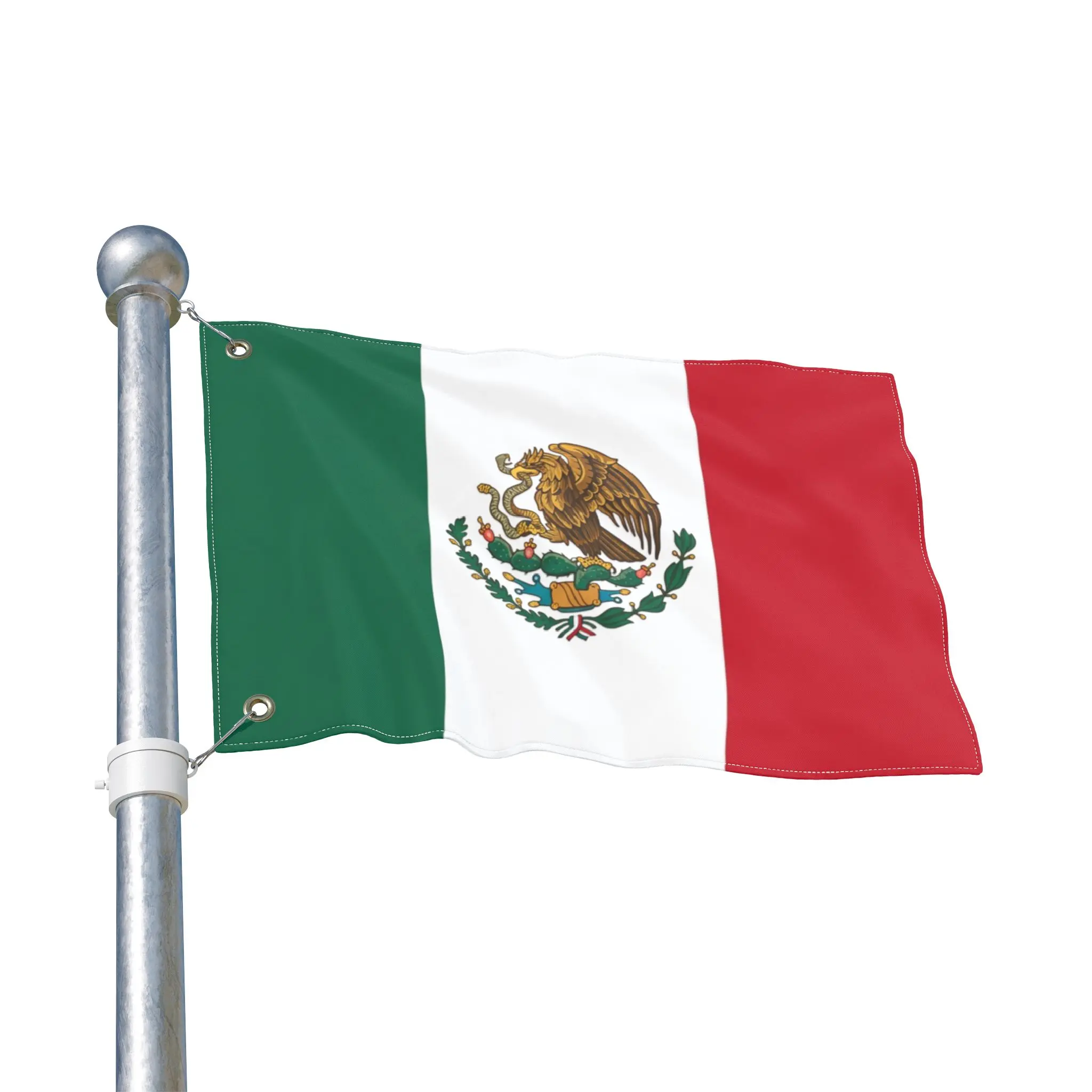 Mexico Flag Double Sided Flag | Mexican Flag Outdoor Banner