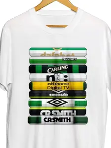 Kelt Classic Football Jersey, Glasgow Kelt Historical Tee, Geometric Pattern, Fitted Casual Style, Long Clothing, Perfect Gift