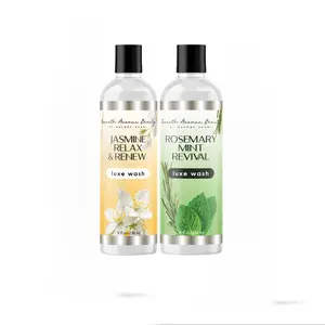 Rosemary Mint & Jasmine Luxe Body Wash Duo