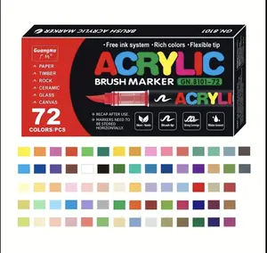 72 Pack Jelly Pens - Acrylic Paint Markers