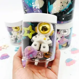 Space Playdough Jar