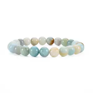 Cherry Tree Collection | Stretch Bracelet | 8mm Beads (Amazonite Multi-Color)