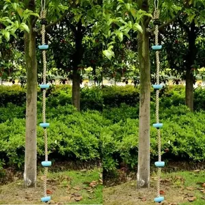 Children Climbing Rope Swing, Indoor Outdoor Play Equipment, Treehouse Garden Park Playground, Arm Strength Training, Multi-Functional Intelligence Development