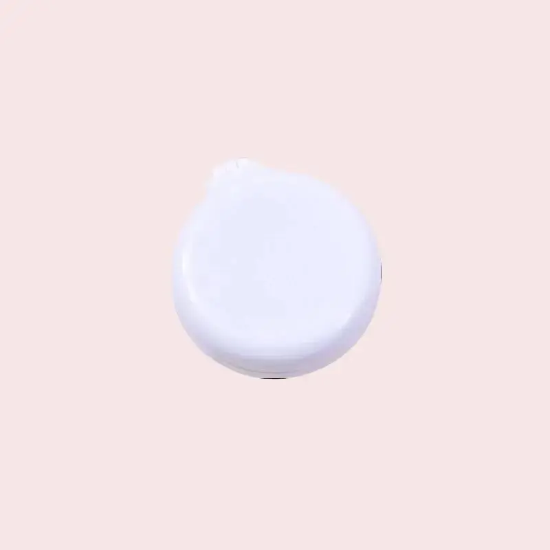 DIY Decoden Whipped Glue Compact Hairbrush with Charms, Made-to-Order (White)