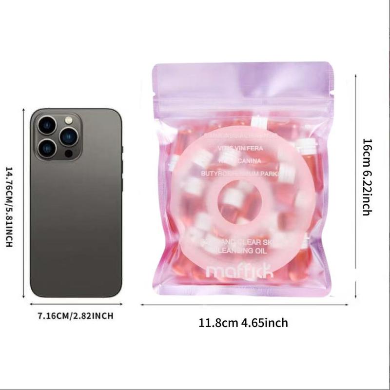 Gentle Makeup Remover Oil, Cleansing Oil Liquid, Hydrating & Purifying Face Cleanser, Travel-Friendly Liquid Formula, Ideal for Daily Use, Non-Flammable