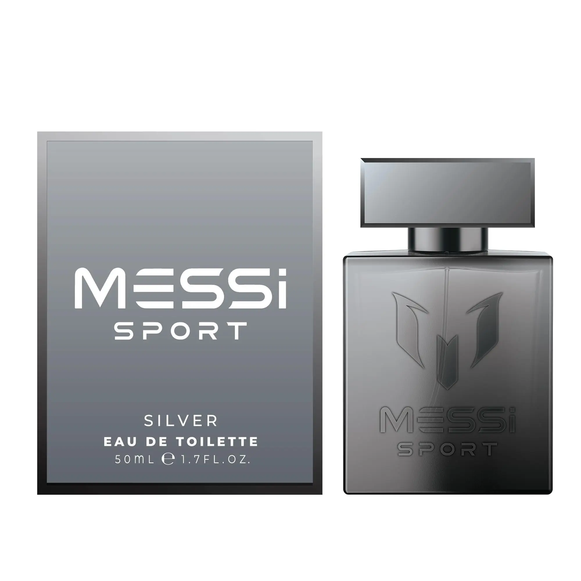 Messi Sport Silver Eau De Toilette Spray 1.7 Oz