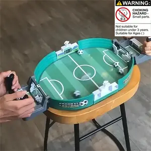 Desktop Football Game, Educational Handheld Toy for Kids, Parent-Child Dual Player Competition, Christmas Gift Soccer Ball with 10 Balls