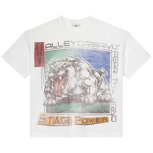 Vale Forever Big Stage White Tee – Performance Streetwear Graphic T-Shirt