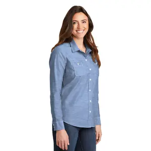 Ladies' Slub Chambray Shirt