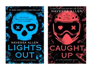 Into Darkness Novel (2 book series): Lights Out - Caught Up (Dark Mystery romance)