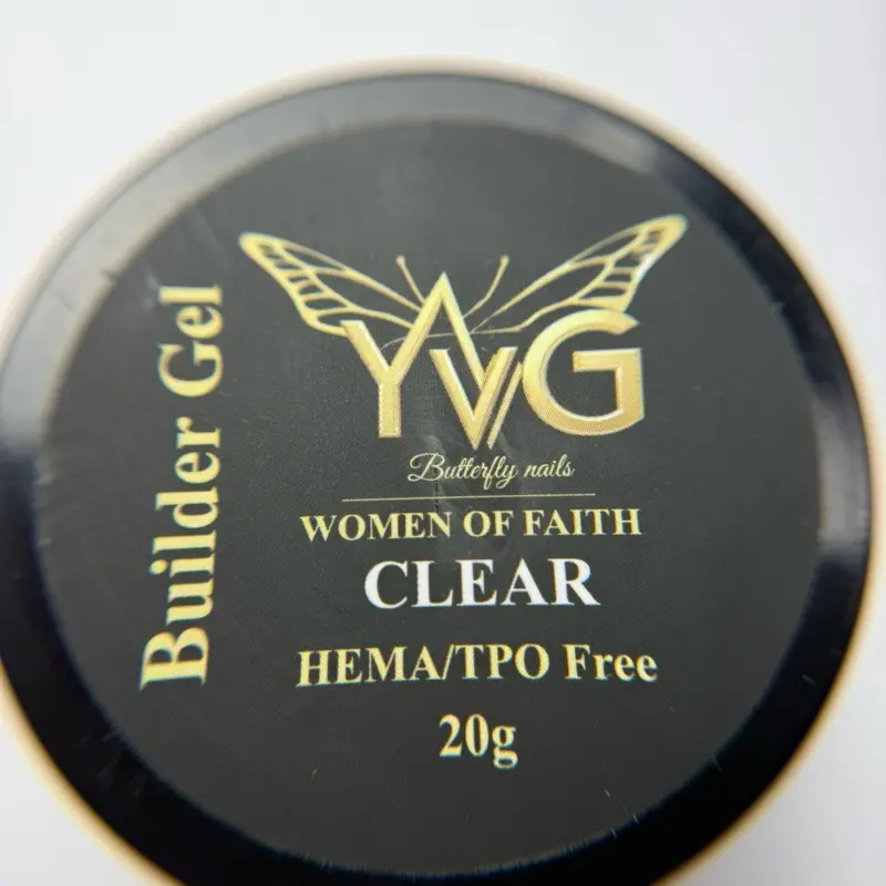 YVG Clear Butterfly Builder Gel