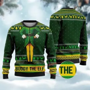 Christmas Buddy Elf Sweater, The Boys of Winter Christmas Sweatshirt, 90’s Christmas Movie Shirt, Holiday Sweater, Winter Holiday Gift