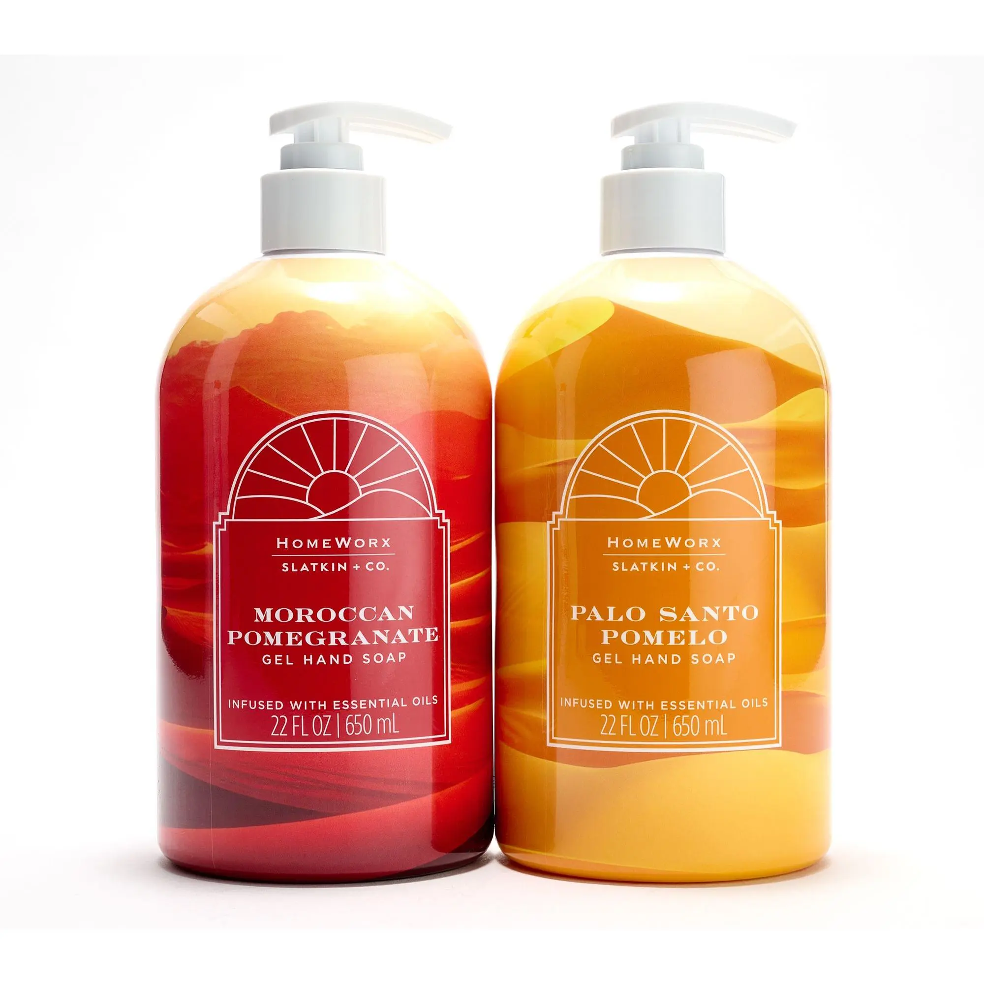HomeWorx by Slatkin + Co. S/2 22oz Desert Oasis Soaps HomeWorx by Slatkin + Co. S/2 22oz Desert Oasis Soaps