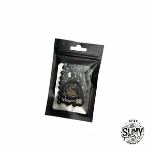 8mm Fishing Beads- Black