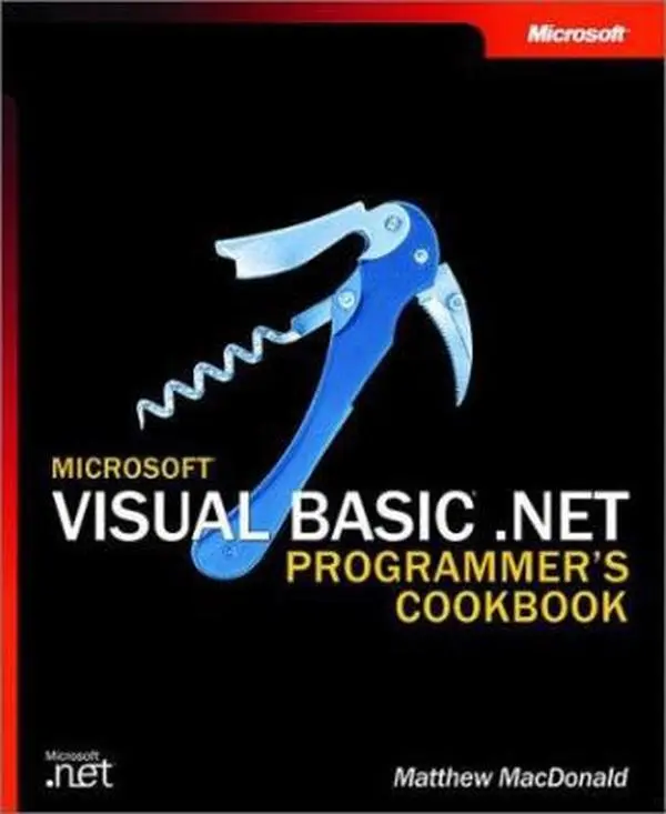 USED-Microsoft Visual Basic .NET Programmer's Cookbook by Matthew MacDonald (Paperback)