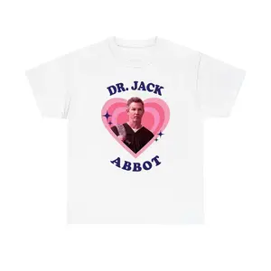 Dr. Jack Abbot retro pop art heart , Funny Dr. Jack Abbot (Shawn Hatosy) crewneck shirt
