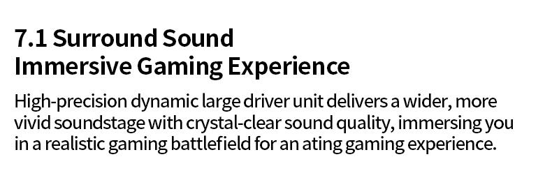 Stereo gaming headphones for PS4, PC, Xbox One, PS5 game console, PC and laptop, headphones with microphone, LED lights, 7.1 surround stereo, wired headphones, RGB lighting, USB-A, high-resolution studio monitoring/mixing/DJ stereo headphones