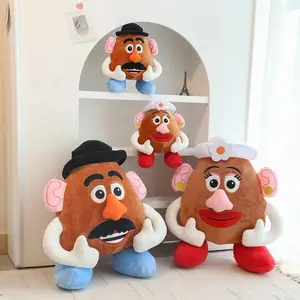 Potato Head Plush Plushies Stuffed Potato Plushies Comfortable Pillow Decor Girl Gift