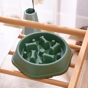 Pet Slow Feeder Bowl, Non-slip Pet Feeding Bowl, Pet Feeding Supplies for Small and Medium Dogs, Dog & Cat Accessories