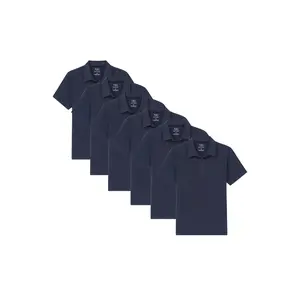 Organic Polo Shirt 6 Pack / Navy