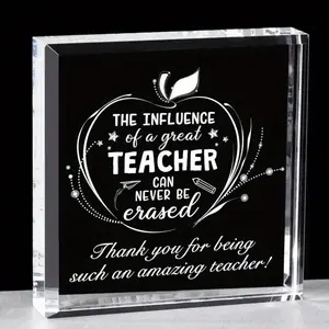 Teacher Appreciation Gift, Thank You Gift for Teacher, Best Teacher Gift, Keepsake Paperweight, Back To School Gift, Teacher's Day Gift