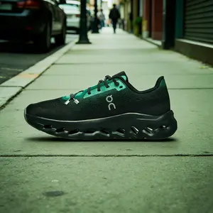 Elevate Your Run Teal Cloud Running Shoes, Breathable Cushioned Athletic Sneakers for Men & Women, Water-Ready Performance Style