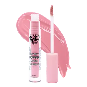 KimChi Chic Beauty Mattely Poppin Liquid Lipstick, Highly Pigmented, Long-Lasting Formula, 2.5ml (0.08 fl oz)