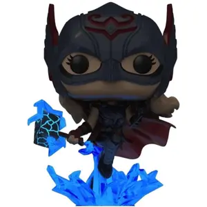 Funko POP! Marvel Thor Love and Thunder Mighty Thor #1046 [Glows in the Dark] Exclusive