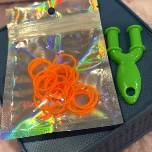 Orange bracelet maker kit
