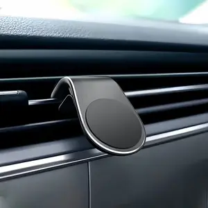 Car Phone Mount Magnetic Dashboard Holder, Universal Fit for Most Phones, Secure Grip Design, Easy Installation & Removal
