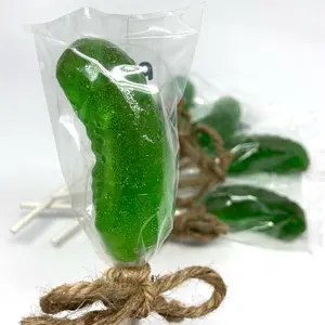 Pickle Flavored Lollipop Candy Sweet Snack