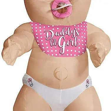 Giant baby girl doll