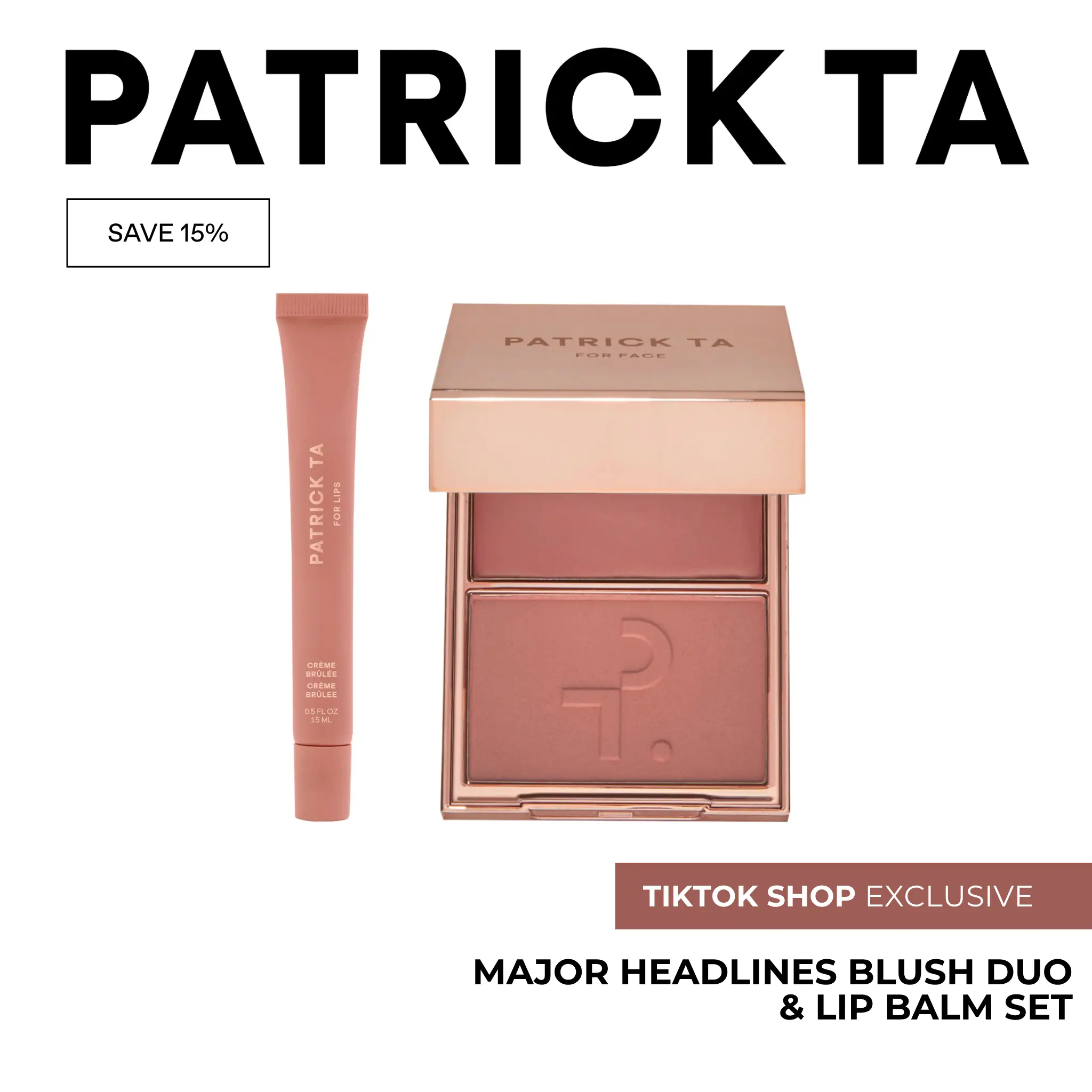 Major Headlines Blush Duo & Lip Balm Set