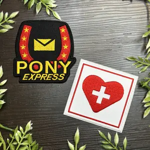 Mouthwashing (Pony Express, Anya) Iron-On Embroidery Patches for Cosplay, Jackets, Hats
