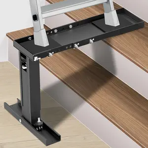 Ladder Extender Pro,Ladder Stabilizer for Stairs,Ladder Leveler for Stairs,Adjustable Height Range for Single and Extension Ladder for Stair Ladder Platform 12.7"-19"H x 24"W