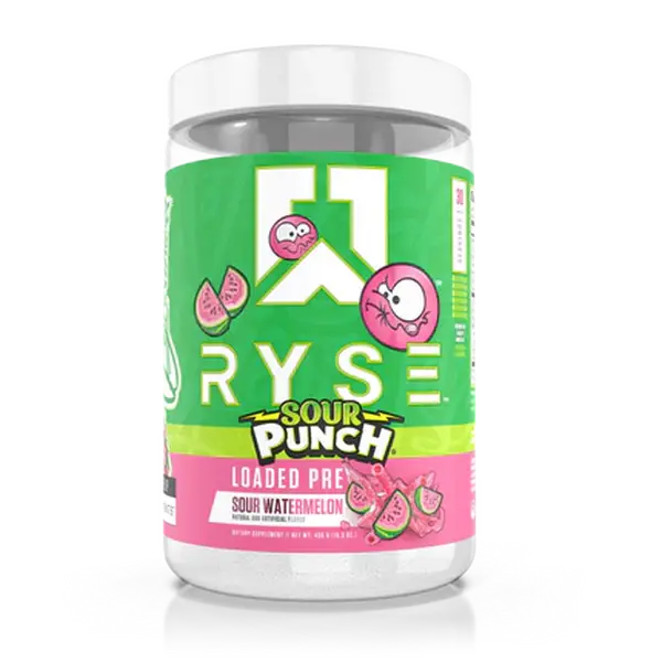 RYSE Loaded Pre Workout Powder - Daily Pre-Workout for Men & Women with over 300mg Caffeine, Beta Alanine, and Citrulline - 30 Servings