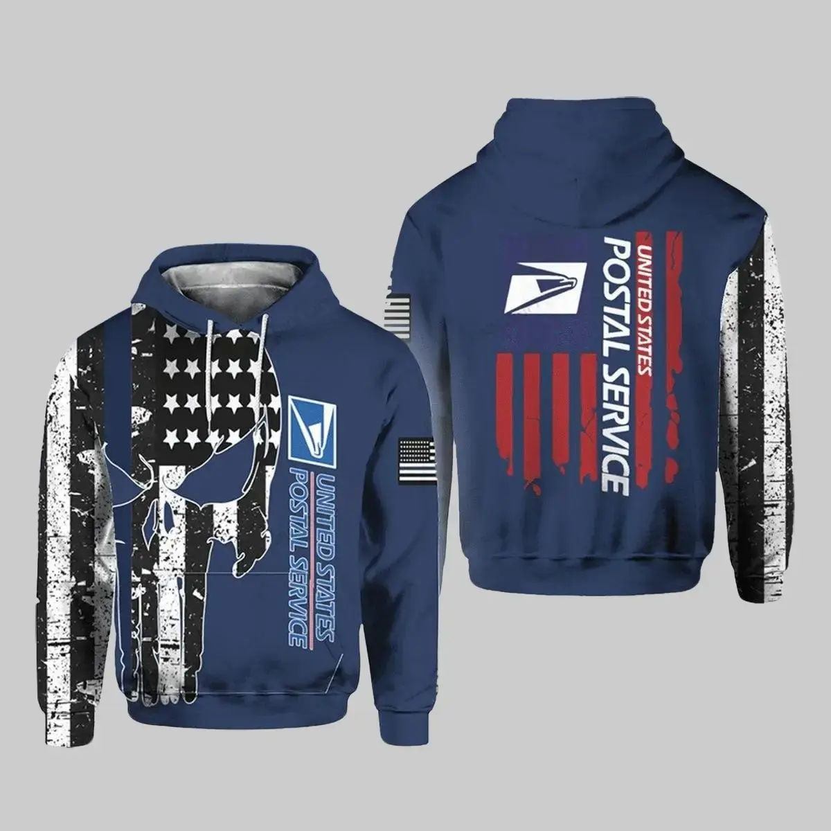 States Postal Worker Postal Service Hoodie 3d, Usps Hoodie